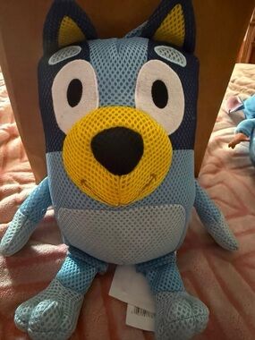 Bluey kids bath buddy designed for bath time fun and gentle washing